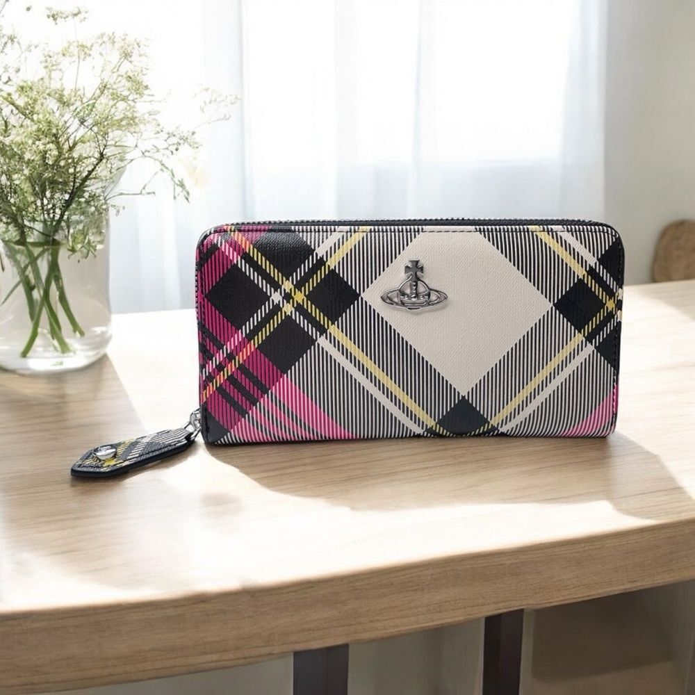 Vivienne Westwood Long Zippered Wallet